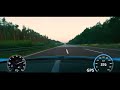 Bugatti Chiron on Autobahn - 417 KPH (GPS) On-Board CAM  POV GoPro