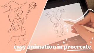 HOW TO USE PROCREATE FOR ANIMATION | animating in procreate step-by-step