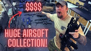 Huge $500,000 Airsoft Collection (200+ Guns)