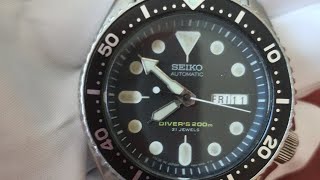 SEIKO 200M SCUBA DIVERS 'JAPAN' SKX007J AUTO MENS WATCH