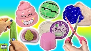 What's Inside Squishy Toys! Slime Mesh Ball And A Crazy Crunchy Squishy!?