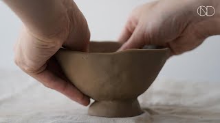 핀칭 기법으로 볼 만들기 : Making a  pinch bowl [ONDO STUDIO]