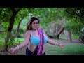 megha das ghosh in deep blue saree with sky blue bra video saree fashion vlog 2024