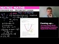 matric maths intercept form of a parabola equation functions