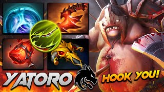 Yatoro Pudge Hook You! - TI WINNER - Dota 2 Pro Gameplay [Watch & Learn]