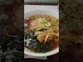 ラーメン半チャーハンセット頼んだら、チャーハンの皿も半分の大きさでパンパン状態だった件　 shorts