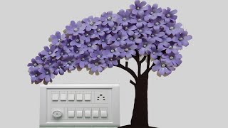 Amazing Wall Light Switch Decoration Idea | Simple Easy DIY switchboard Ideas | Wall Decoration idea