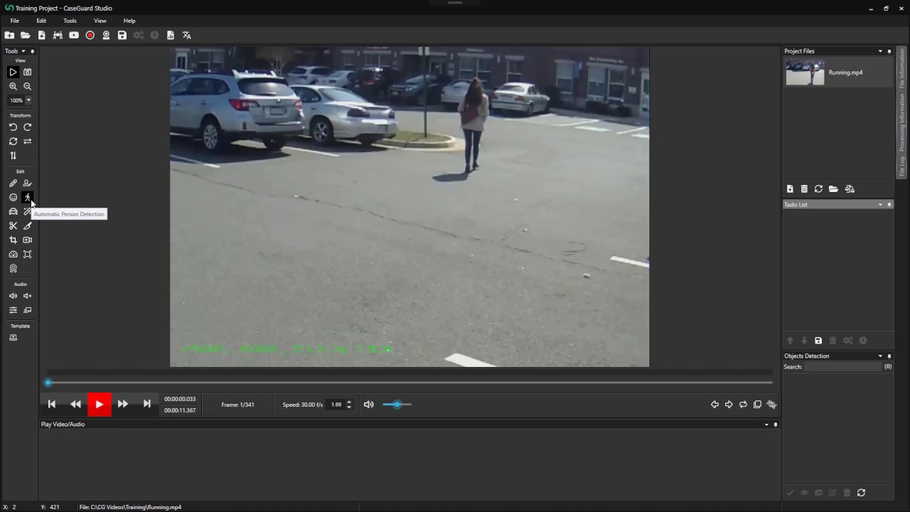 Redacting People In Shaky Videos Using Caseguard Studio