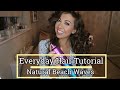 How To : Everyday Hair Tutorial | Natural Beach Waves | Gemma Summer