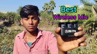 JSD PRO Wireless Mic 🎤 unboxing Review _ Best Video Mic