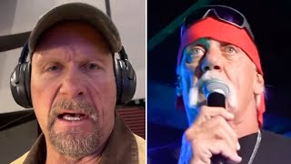 Steve Austin DEMANDS Hulk Hogan APOLOGIZE For Threatening To BODY SLAM Kamala Harris