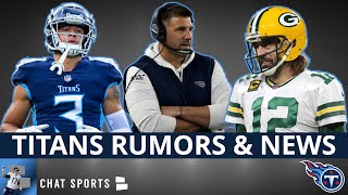 Tennessee Titans Rumors & News: Aaron Rodgers Trade? Caleb Farley Injury Update + Mike Vrabel Award