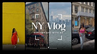 NY vlog ❤️ vegan food, best thrift stores, soho, touristic places