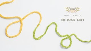 How To: The Magic Knot (Yarn Join) | Easy Tutorial by Hopeful Honey