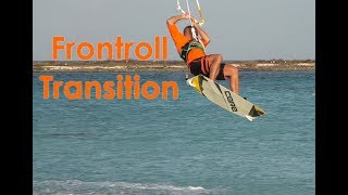 How to Kitesurf: Frontroll Transition