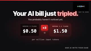 Google Just Tripled the Price of AI Agents.