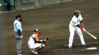 2011.4.16 雁ノ巣ホークス バイエス 新外国人育成選手