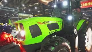 Zoomlion's new PS series power shift tractors rolled off the production line