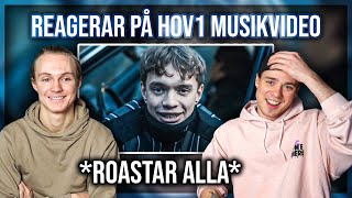 HOV1 ROASTAR ALLA INFLUENCERS - Reagerar på Hov1 - Barn av vår tid ft. Joen *SLAKT*