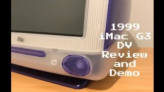 1999 iMac G3 DV | Review and Demo | Mastergeko4