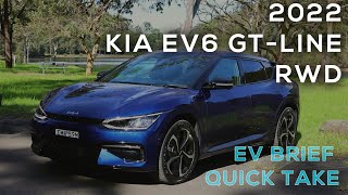 Kia EV6 GT-Line RWD Australian Walkaround Review | EV Brief Quick Take