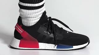 NMD_R1 V2 SHOESPROGRESSIVE SNEAKERS WITH ENHANCED CUSHIONING.