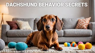 Why Your Dachshund Is Like That (Behavior Secrets Explained)