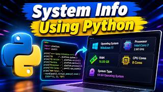 How to Get System Information Using Python | CPU, RAM & OS Details Explained