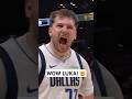 UNREAL Luka Doncic three in the final minutes of Game 2! 😱 | #Shorts