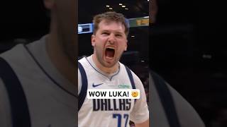 UNREAL Luka Doncic three in the final minutes of Game 2! 😱 | #Shorts