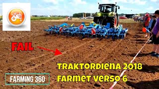 Traktordiena 2018 | Claas Axion 800 \u0026  Farmet Verso 6