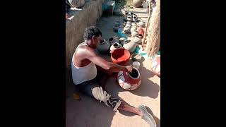 ।।देखिए दोस्तों आखिर मटके इतने लाल कैसे होते हैं।। #pottery#indianpottery#youtube#youtubeshorts