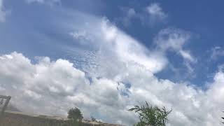 View of clouds from Udayapurgadhi