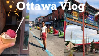 OTTAWA VLOG 2022//Exploring downtown, Chinatown, Byward Market, delicious food haul, and more!