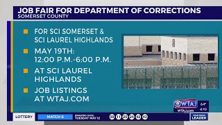 SCI Somerset, Laurel Highlands host job fair for multiple positions | WTAJ