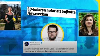 Därför bojkottar SD-ledaren Jimmie Åkesson Järvaveckan | Nyhetsmorgon | TV4 & TV4 Play