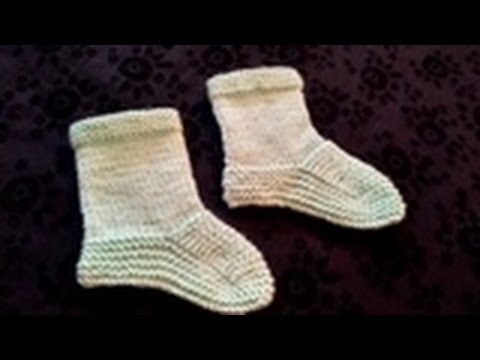 Socks On Two Needles ( 1 Year Baby ) in Urdu/Hindi by Azra Salim Socks On Two Needles ( 1 Year Baby ) in Urdu/Hindi by Azra Salim