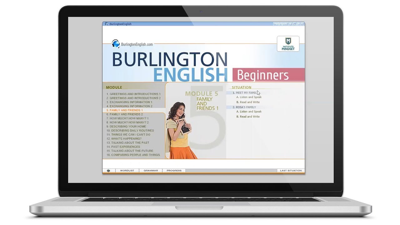 Use Burlington English On Your Computer - YouTube