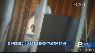 22 arrested in undercover construction sting in Hillsborough County