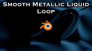 Abstract Alien Liquid Motion Loop - Blender Tutorial