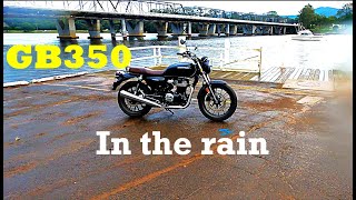 Honda GB350 what's it like in wet weather