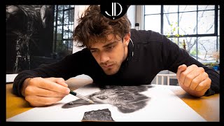 I Taught My Video Editor How To Draw Hyperrealism - He’d Never Touched A Pencil Before