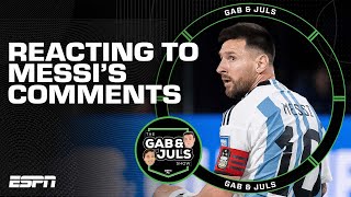 Reacting to Lionel Messi telling Uruguay to learn some RESPECT 😬 | ESPN FC