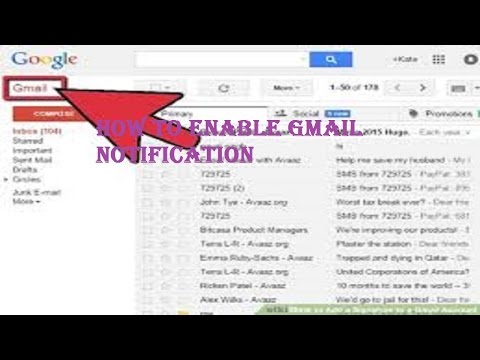 how to enable gmail notification how to enable gmail notification
