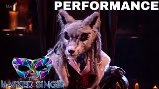 Wolf sings “Don’t Dream It’s Over” by Crowded House | The Masked Singer UK | Season 6