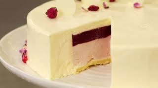 Recipes - Raspberry Yoghurt \u0026 White Chocolate Entremet