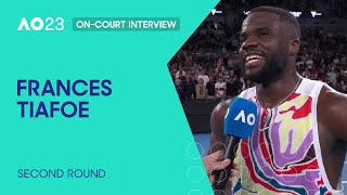Frances Tiafoe On-Court Interview | Australian Open 2023 Second Round