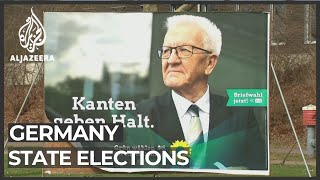 German state elections: Polls suggest tight race in two key states