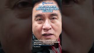 Baru Dilantik 2 Menteri Prabowo Buat Kontroversi, Blunder Soal Tragedi 1998