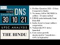 THE HINDU Analysis, 30 October, 2021 (Daily Current Affairs for UPSC IAS) – DNS